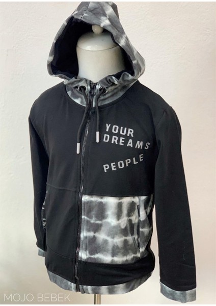 Erkek Çocuk Fermuarlı Sweatshirt 3151027 Siyah modelleri