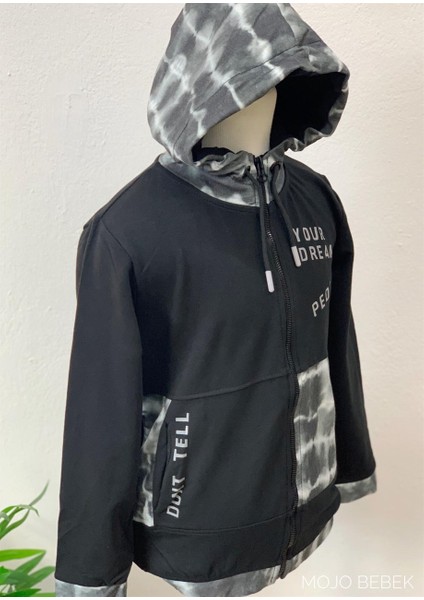 Erkek Çocuk Fermuarlı Sweatshirt 3151027 Siyah fırsatları