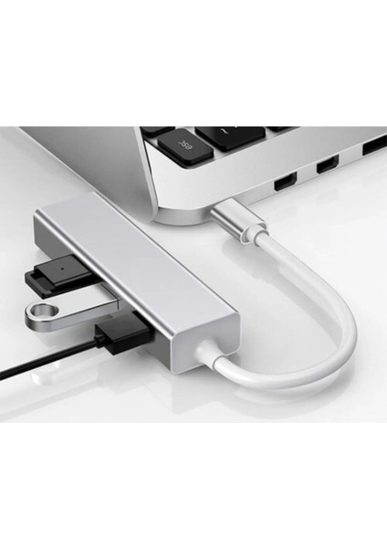 FC05 4ın1 USB 3.0 To RJ45 Ethernet Lan Dönüştürücü Çevirici Adaptör