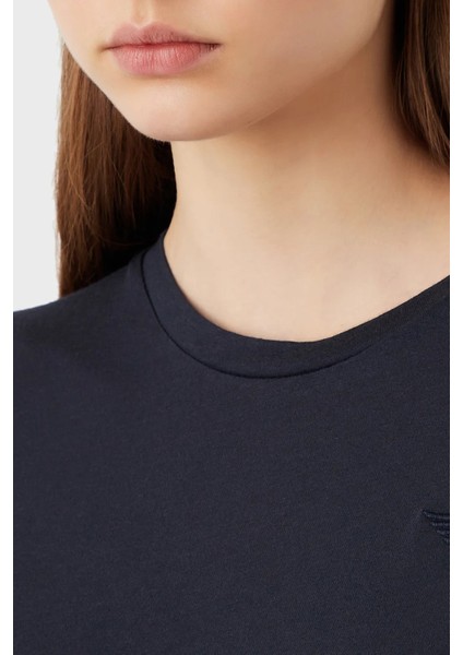 Sırt Baskılı Pamuklu Loose Fit Bisiklet Yaka T Shirt Bayan T Shirt 3R2T8Q 2jtaz F910