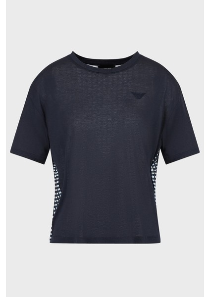 Sırt Baskılı Pamuklu Loose Fit Bisiklet Yaka T Shirt Bayan T Shirt 3R2T8Q 2jtaz F910