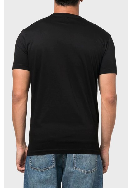 Baskılı Pamuklu Regular Fit Bisiklet Yaka T Shirt Erkek T Shirt S71GD1185 S23009 900 fırsatları