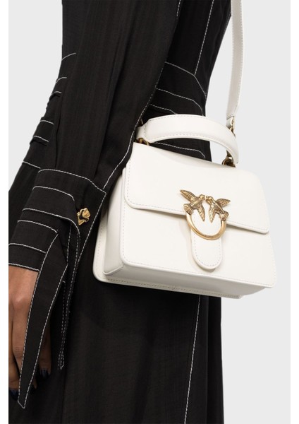 Logolu Çıkarılabilir Uzatma Askılı Hakiki Deri Çanta Bayan Çanta 100071 A0F1 Z14Q fiyatları