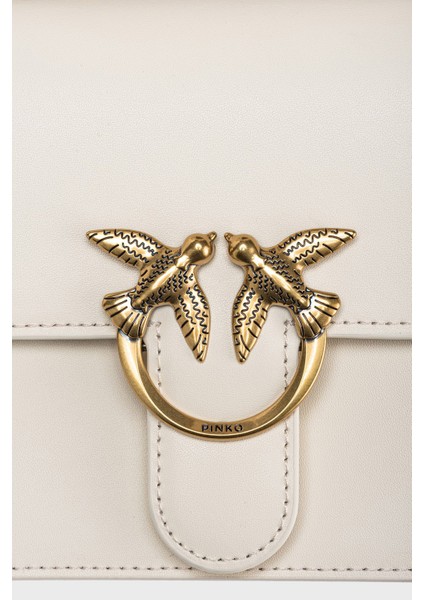 Logolu Çıkarılabilir Uzatma Askılı Hakiki Deri Çanta Bayan Çanta 100071 A0F1 Z14Q indirimleri