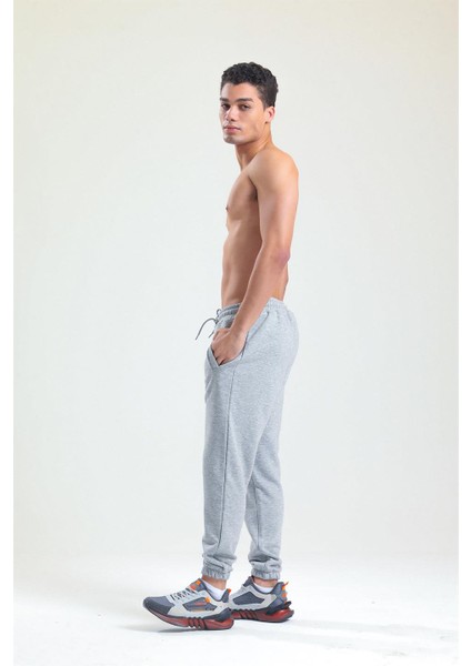 Gri Melanj Jogger Eşofman Altı modelleri