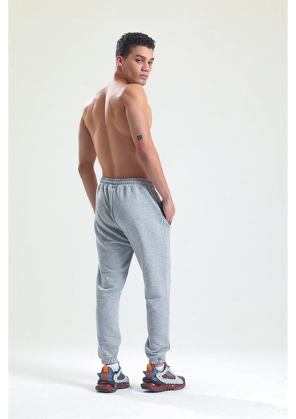 Gri Melanj Jogger Eşofman Altı fırsatları