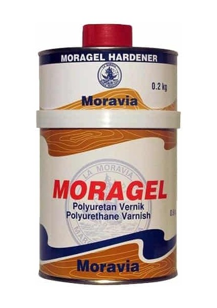 0,75 Lt Moravia Moragel Poliüretan Son Kat Boya Kar Beyazı