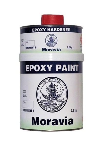 0,75 Lt Moravia Morapox Epoksi Son Kat Boya Ral 9005 Siyah