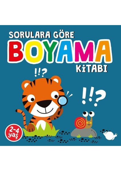 Sorulara Göre Boyama Kitabı