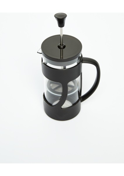 Kılıflı, Cam, 400 ml French Press, Siyah