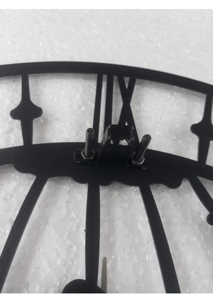 Roma Rakamlı Lazer Kesim Metal Duvar Saati fiyatları