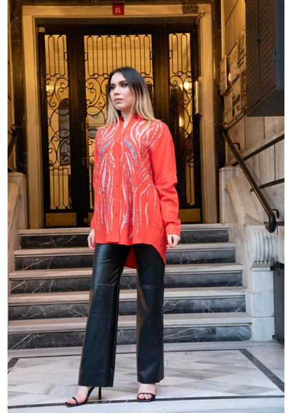 Kadın Pullu Gömlek fırsatları