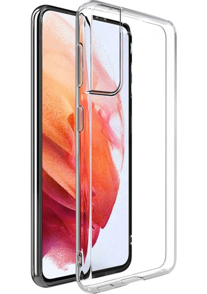 Samsung Galaxy S22 Kılıf Non Yellowing Crystal Clear Sararma Önleyici Kristal Şeffaf