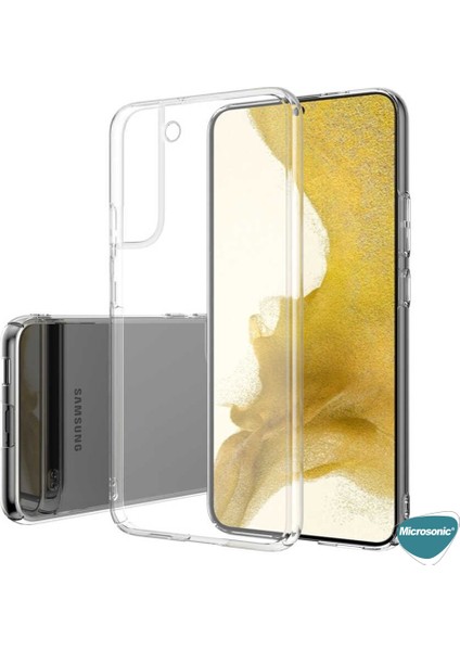 Samsung Galaxy S22 Kılıf Non Yellowing Crystal Clear Sararma Önleyici Kristal Şeffaf