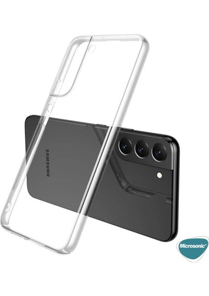 Samsung Galaxy S22 Kılıf Non Yellowing Crystal Clear Sararma Önleyici Kristal Şeffaf