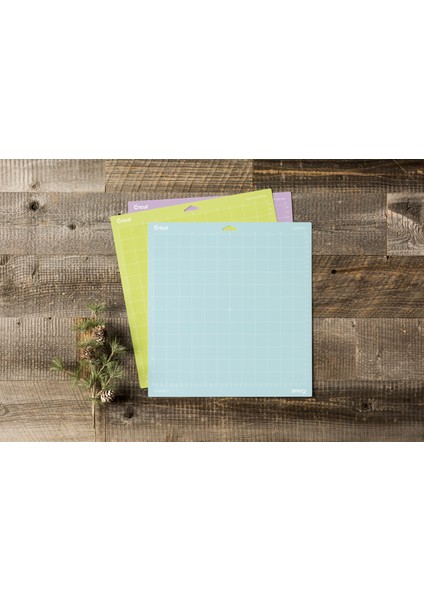 Crıcut 2003546 Explore Maker Makine Matı 3lü Paket 30X30CM Lıghtgrıp Standardgrıp Stronggrıp