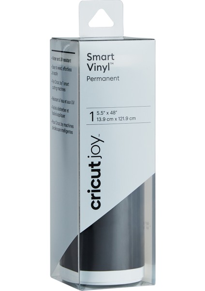 Crıcut 2007092 Joy Smart Vinil Kalıcı 14X122CM Parlak Siyah
