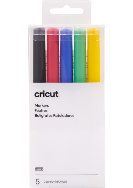 Crıcut 2007635 Explore Maker Ince Uçlu Kalem Seti 5li Paket Klasik