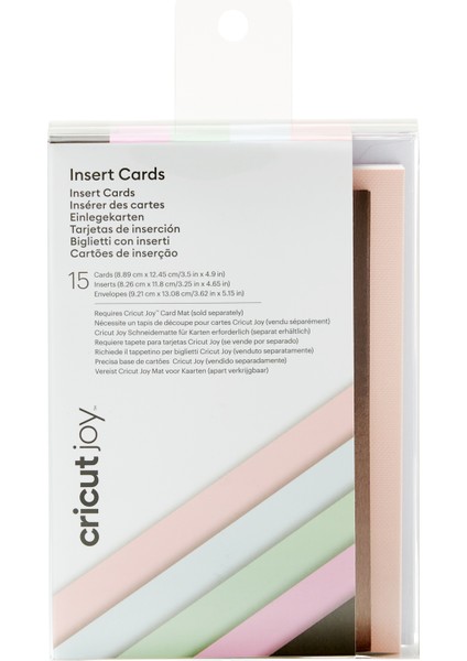 Crıcut 2008793 Joy Insert Kartı A1 15Lİ Paket Macaroons 8.9X12.4CM fiyatları