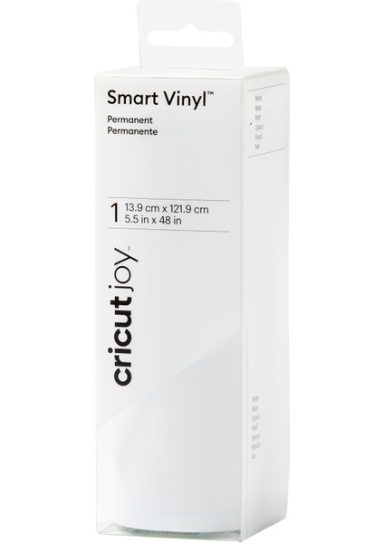 Crıcut 2009832 Joy Smart Vinil Kalıcı Mat 13.9X121.9CM Beyaz