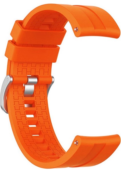 Garmin Vivoactive 4 Kordon, Silicone Rapidbands Turuncu