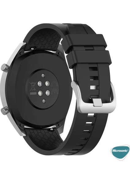 Xiaomi Watch S1 Kordon, Silicone Rapidbands Siyah