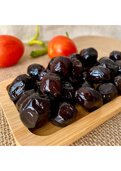 Gemlik Zeytini Katırlı Zeytini Avantaj Paket 4x2 Toplam 8 KG(XL) Siyah Zeytin