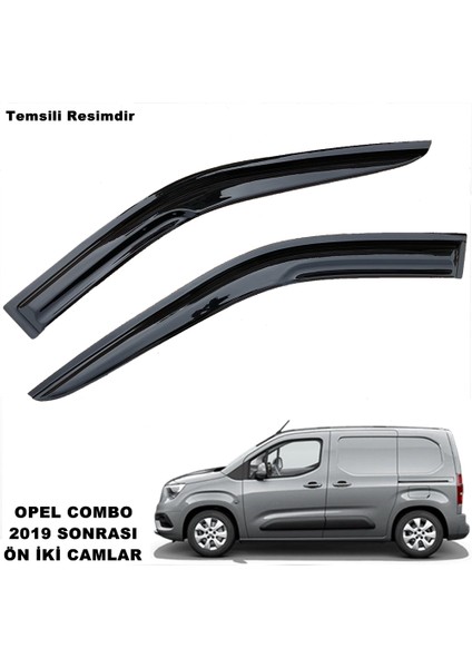 Opel Combo Mügen Cam Rüzgarlığı 2019 Sonrası 2 Li Set Ön Iki Camlar - Caraks