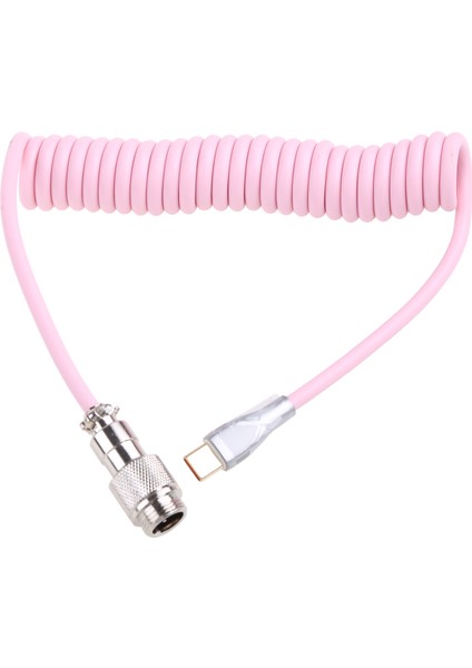 Dayanıklı Naylon Örgülü Type USB Kablosu Buzlu Mekanik Klavye Kablosu 2.2m - Mavi (Yurt Dışından) modelleri