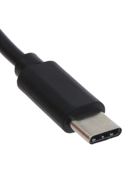 Ahududu PI4B Için Type-C Erkek ve Kadın Uzatma Güç Kablosu Anahtarı Kablosu - Siyah (Yurt Dışından)