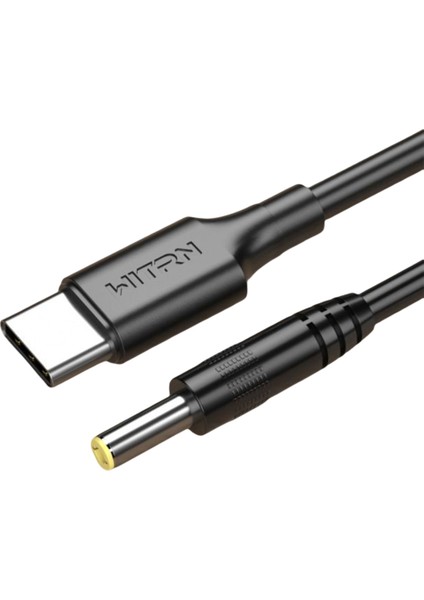 USB C Ila 20V Dönüştürücü Adaptör Kablosu 4.0x1.7mm Dizüstü Bilgisayar Defteri - Siyah (Yurt Dışından)
