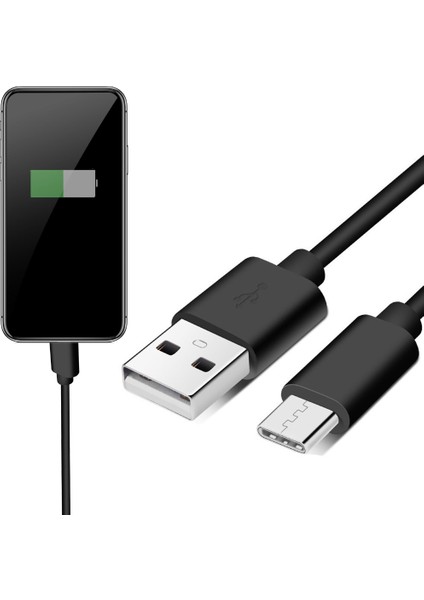 5A Type USB Veri Kablosu Hızlı Şarj Kablosu Type Şarj Cihazı Şarj Kablosu - Siyah (Yurt Dışından)