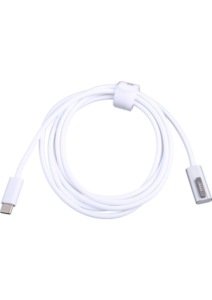 Macbook-Air Charger Dönüştürücü Için USB C Mal Magsafe-2 Kablo Kablod Adaptörü - Beyaz (Yurt Dışından)