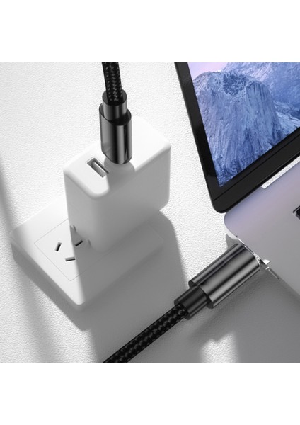 Usb4 Uzatma Kablosu 4 Uzatma Kablosu USB C 4.0 Destek Pd 100W - Siyah (Yurt Dışından)