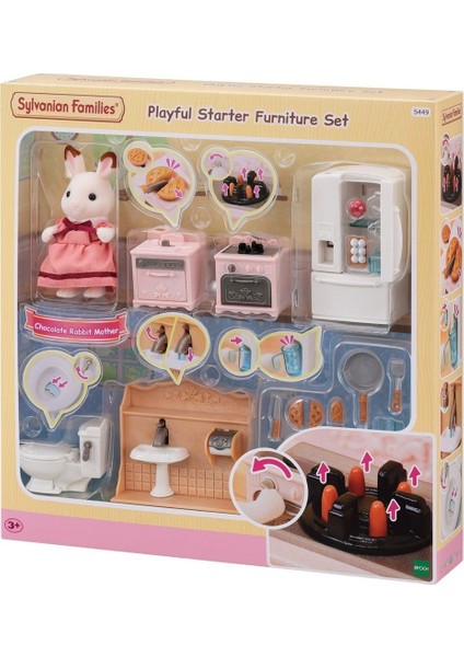 5449 Sylvanian Families Mobilya Seti -Figürler Dahil Değil +3 Yaş