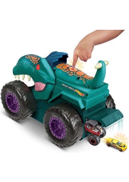 GYL13 Monster Trucks Araba Yiyen Mega Wrex, Hot Wheels Monster Trucks fırsatları