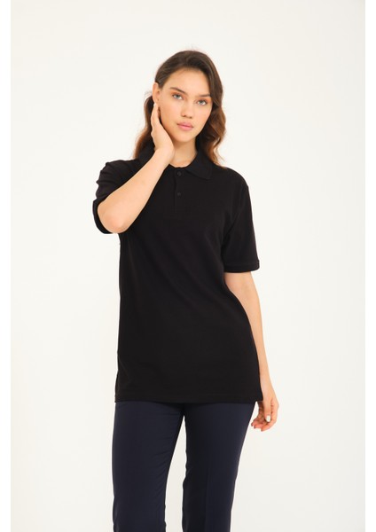 T-Shirt Siyah Kısakollu