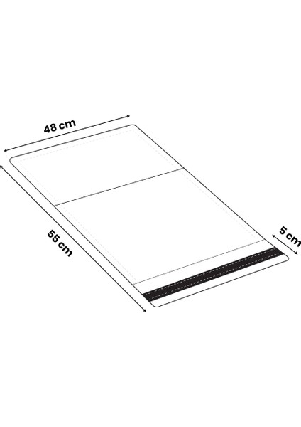 Baskısız Bantlı Cepli kargo Poşeti - 48*55+5 - 500ADET