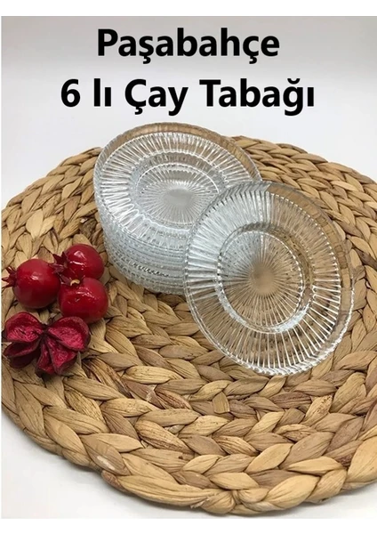 Riva 6 Lı Çay Tabağı  Elysia Çay Bardağı Ile Uyumlu