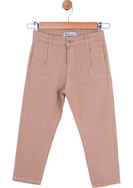 Erkek 4-8 Yaş Çocuk Dokuma Pantolon 64717 Camel fiyatları