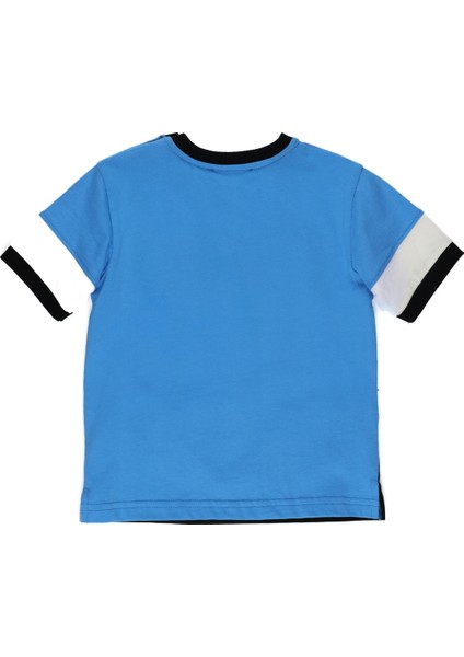 Erkek Bebek Bisiklet Yakalı Kısa Kollu T-Shirt fiyatları