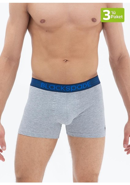 Erkek Boxer 3'lü Paket Modern Basics 9473