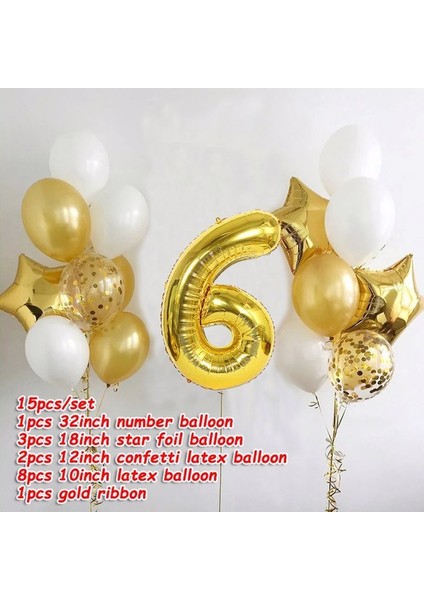 Mutlu Doğum Günü Partisi Süslemeleri Balonlar