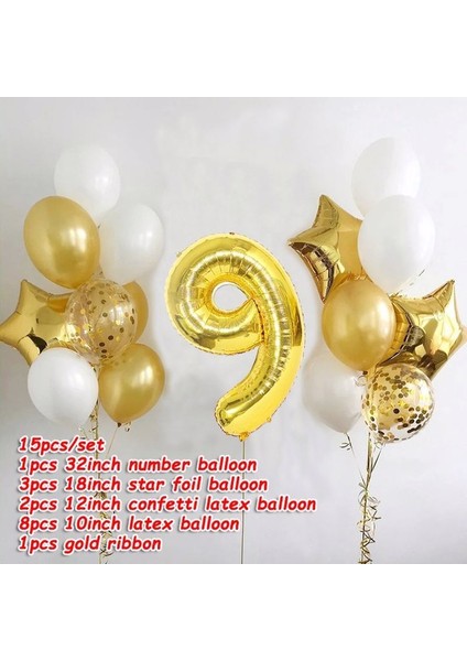 Mutlu Doğum Günü Partisi Süslemeleri Balonlar