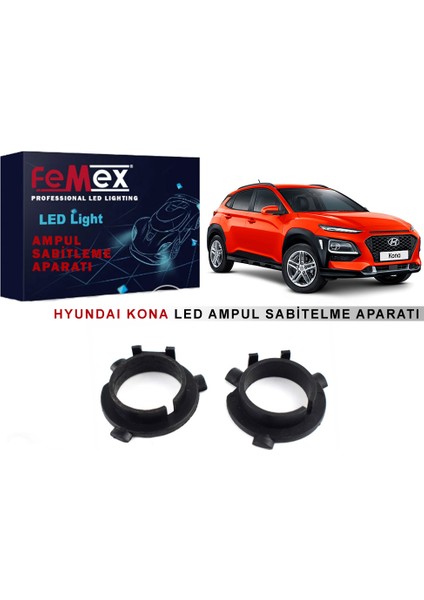 Hyundai Kona Araçlar Için Far Tutucu LED Ampul Sabitleme Aparatı