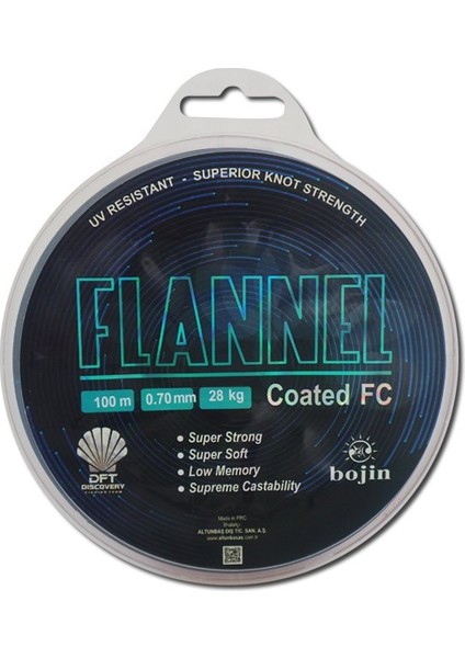 Bojin Flannel FLUOROCARBON100 M 0.70 mm Misina