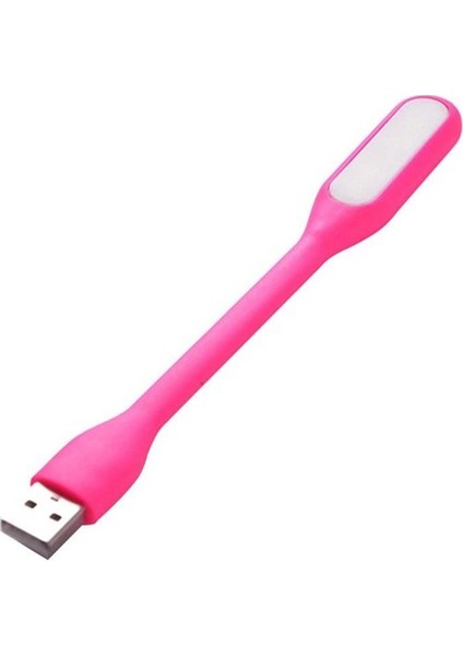 Esnek Taşınabilir USB LED Işık Lamba Gece Lambası ( 2 Adet ) Tüm USB Girişleriyle Uyumlu 17CM