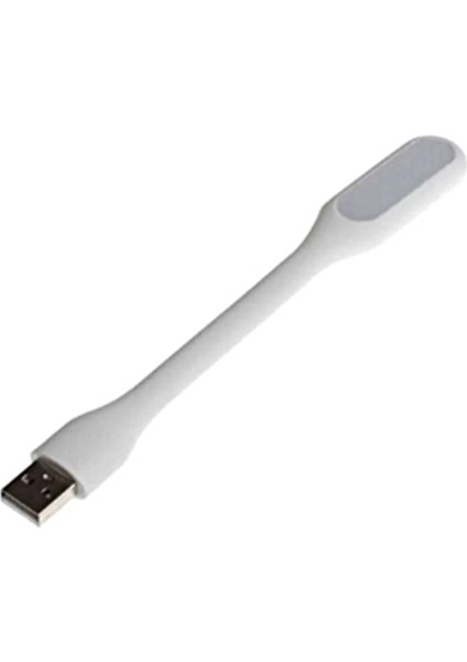 Esnek Taşınabilir USB LED Işık Lamba Gece Lambası ( 2 Adet ) Tüm USB Girişleriyle Uyumlu 17CM