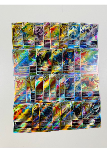 Pokemon Vstar Oyun Kartı Özel ve Parlak Kart (25 Adet)