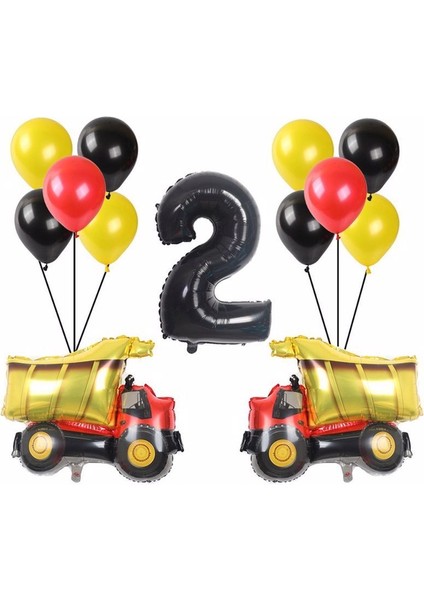 Inşaat Tema Parti Balonlar